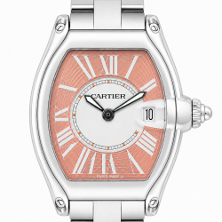 Cartier Roadster 31x37 W62017V3 Pink Dial Watch
